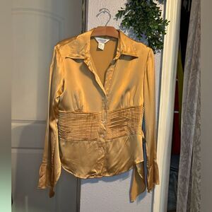 Allison Taylor | Vintage Silk Blouse | Size Small